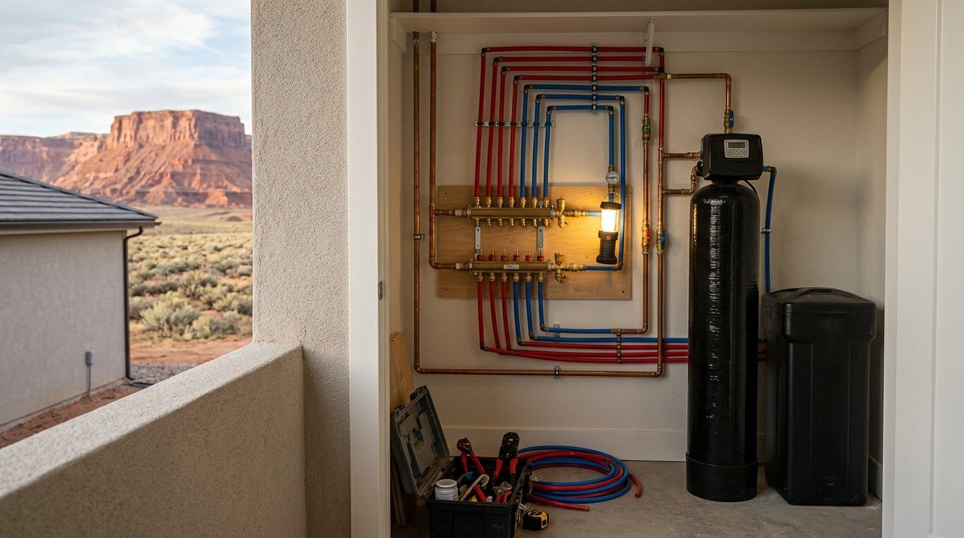 Home in Hurricane, Utah with Pine Valley and mesa views